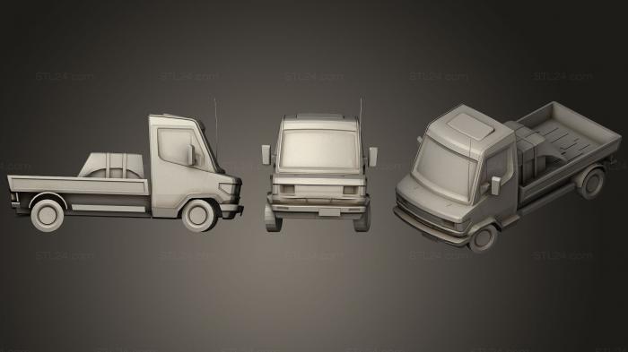 Автомобили и транспорт (ПРИВОД85, CARS_0375) 3D модель для ЧПУ станка